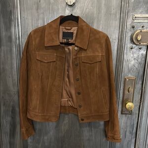 Banana Republic Tan Suede Jacket